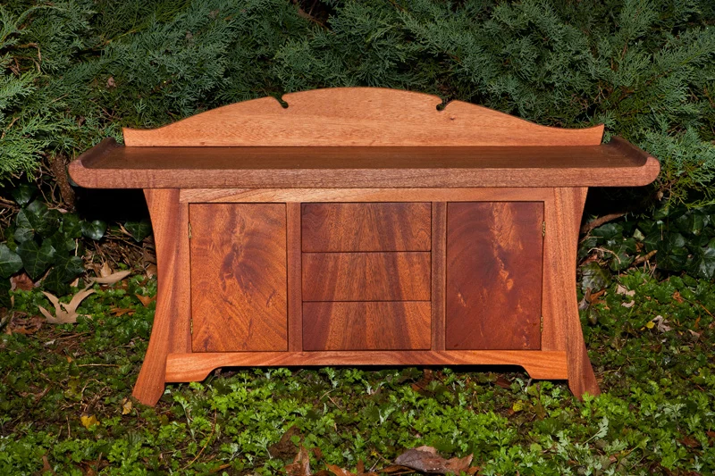 Mahogany Altar Cabinet